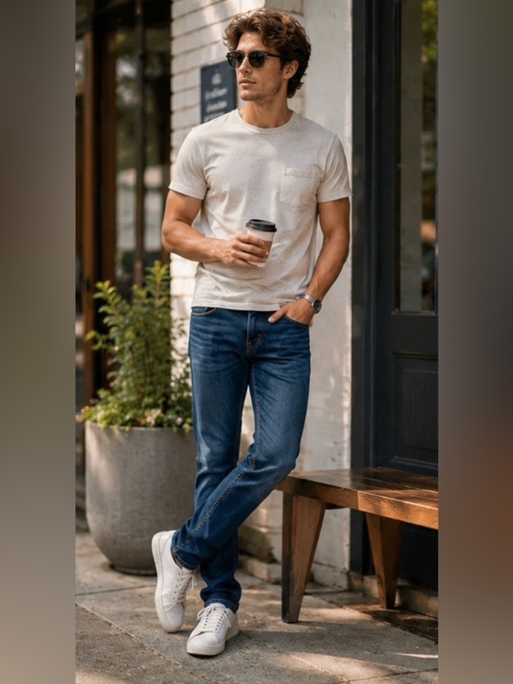 Levi's 511 Slim Fit Jeans Men's 29x29
Dark Wash Stretch Denim Classic Casual